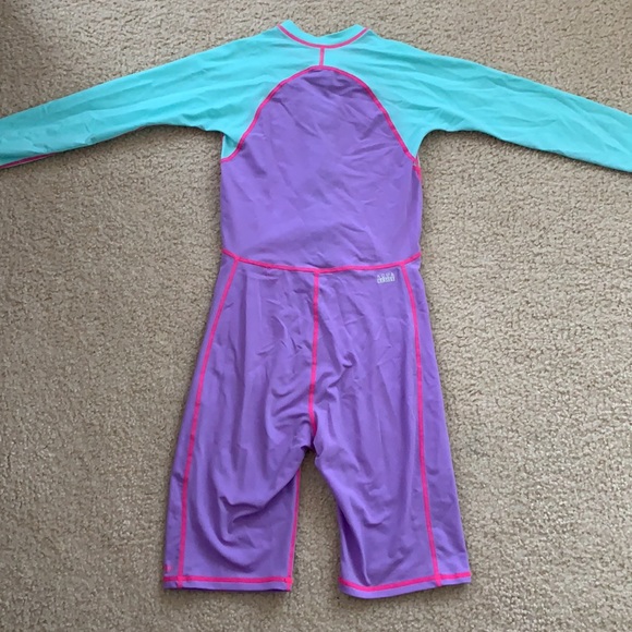 Nabaiji One Piece Girls Swimsuit M L - Picture 5 of 7